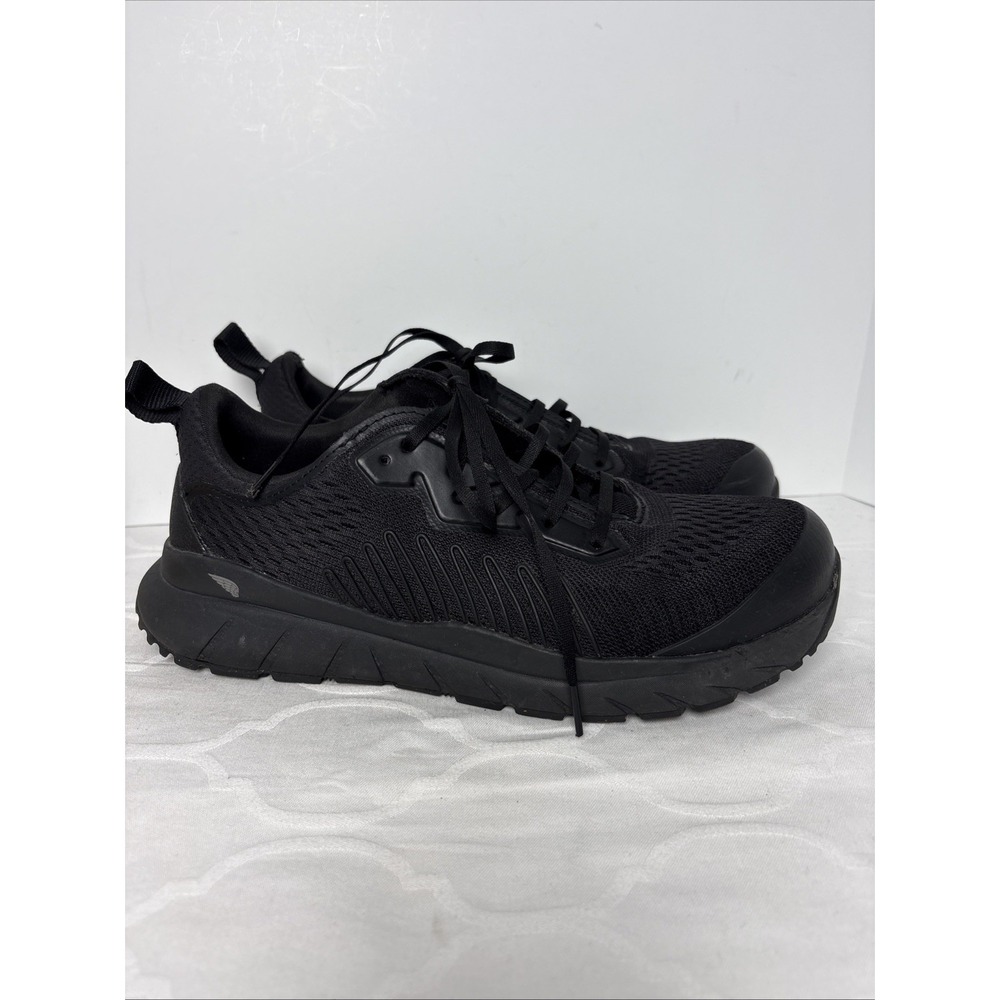 Red Wing Steel Toe Shoes Men Size 9 D Black Work Sneaker LaceUp Cushioned Vibram